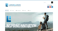 Desktop Screenshot of larsonpatentlaw.com
